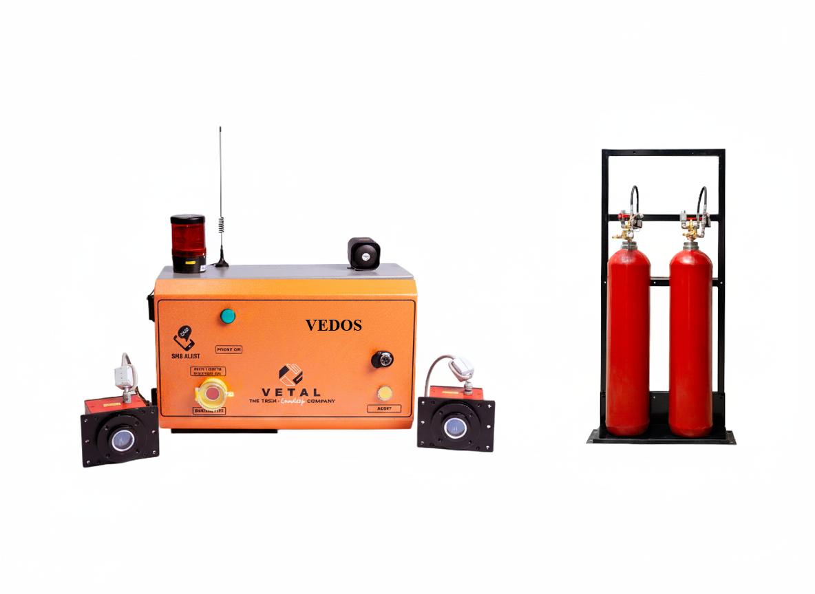 VEDOS-DRY CHEMICAL POWDER SYSTEM FOR AIR FILTERS